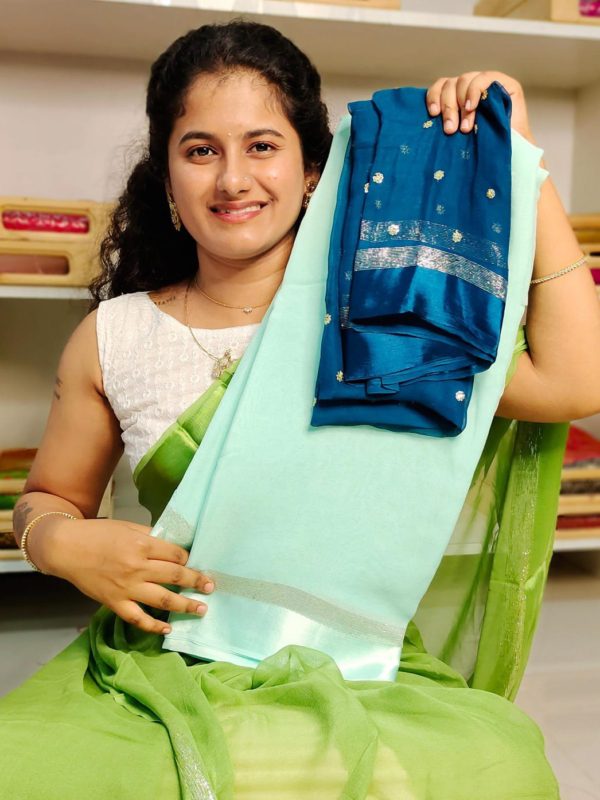 Shiffon Georgette saree
