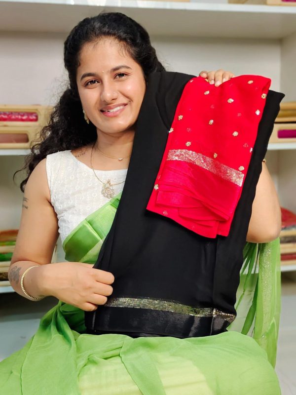 Shiffon Georgette saree