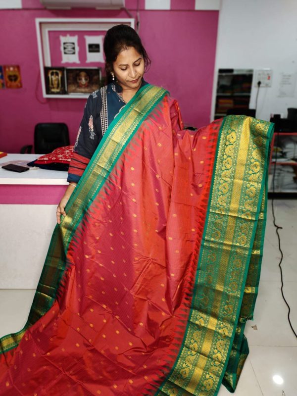 Primeme gadwal silk saree