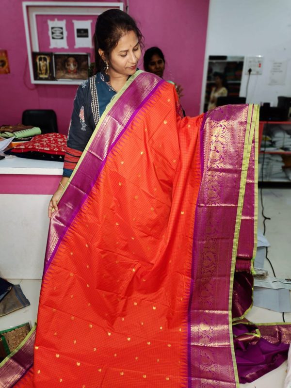 Primeme gadwal silk saree