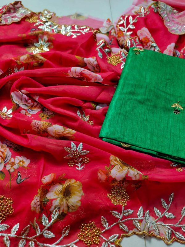 Digital printing sarees