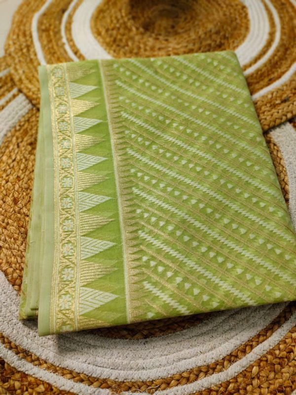 Pure organza silk saree