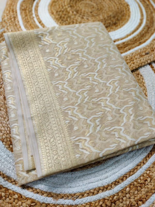 Pure organza silk saree
