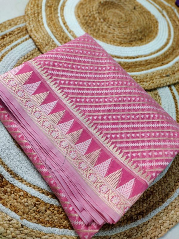 Pure organza silk saree