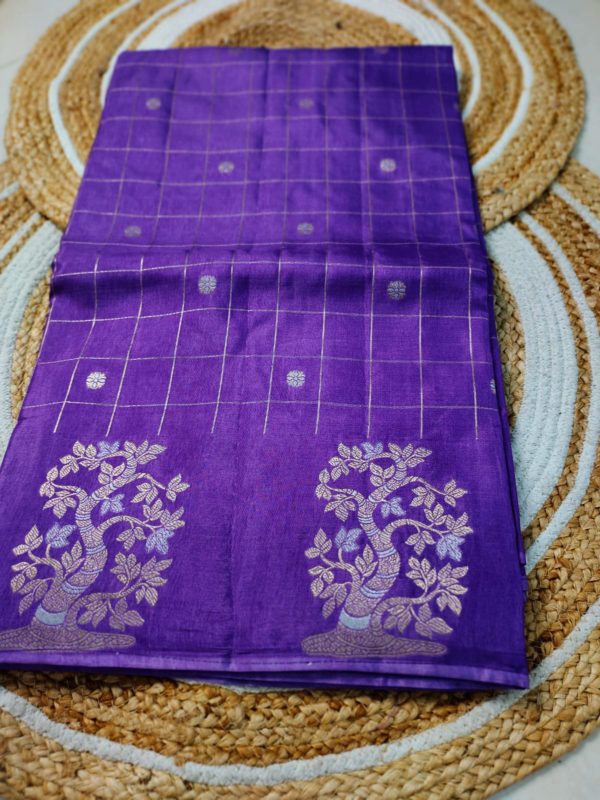 Zute tussur silk sarees