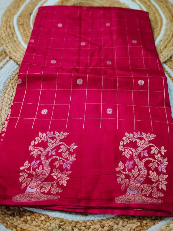 Zute tussur silk sarees
