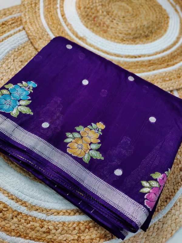 Zute tussur silk sarees