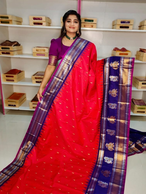 40% offer primeme gadwal silk saree