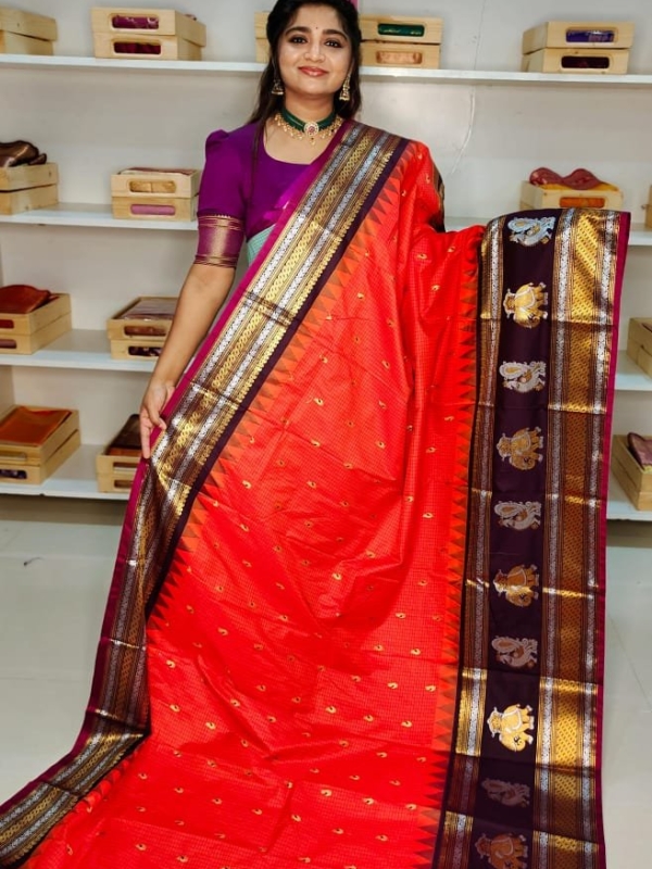 40% offer primeme gadwal silk saree