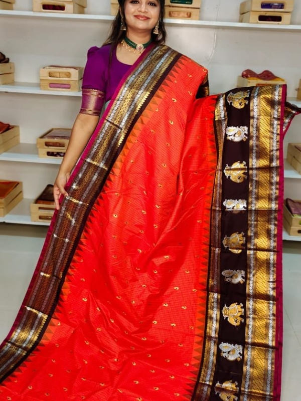 40% offer primeme gadwal silk saree