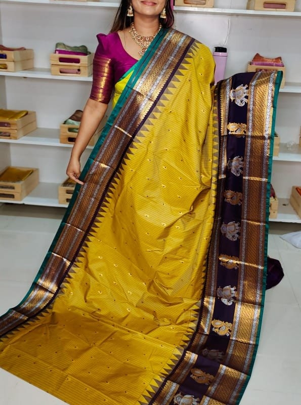 40% offer primeme gadwal silk saree