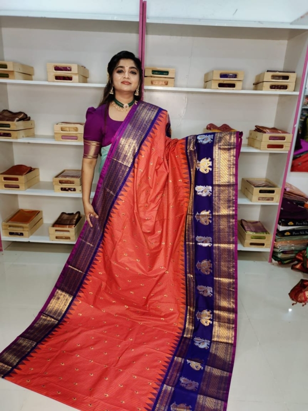 40% offer primeme gadwal silk saree