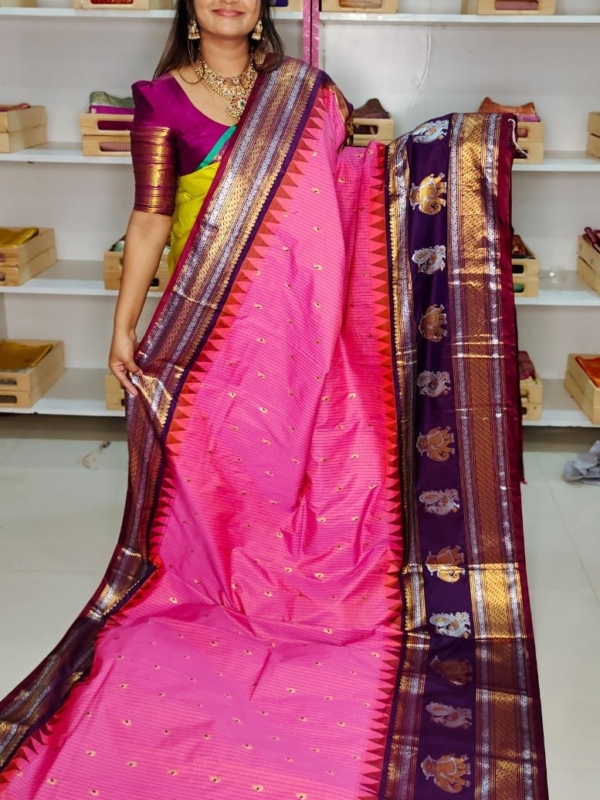 40% offer primeme gadwal silk saree