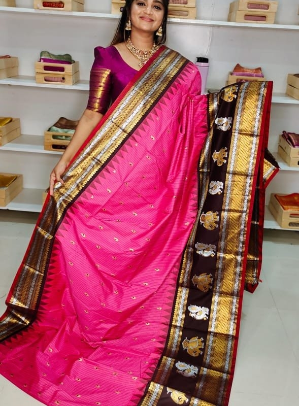 40% offer primeme gadwal silk saree