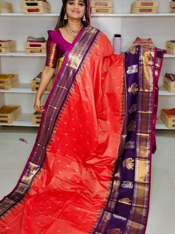 40% offer primeme gadwal silk saree