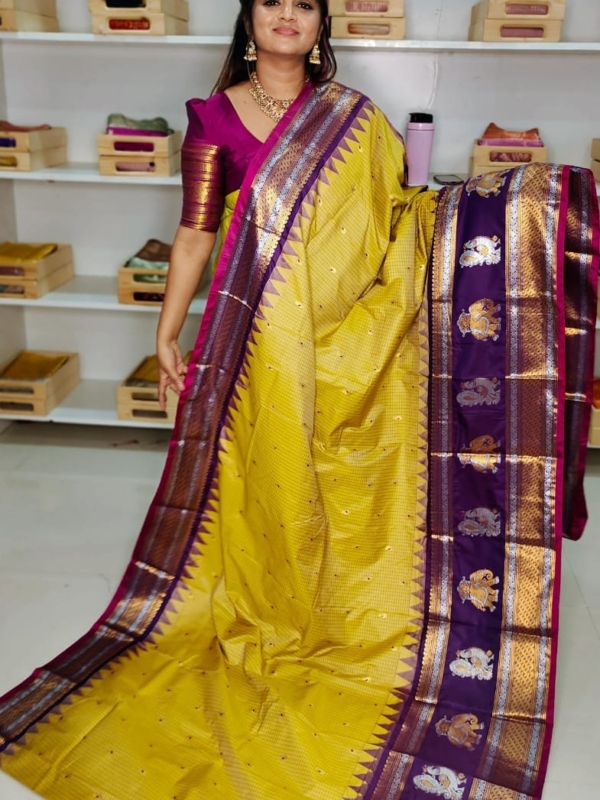 40% offer primeme gadwal silk saree