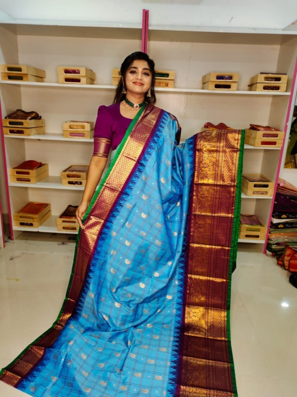 40% offer primeme gadwal silk saree