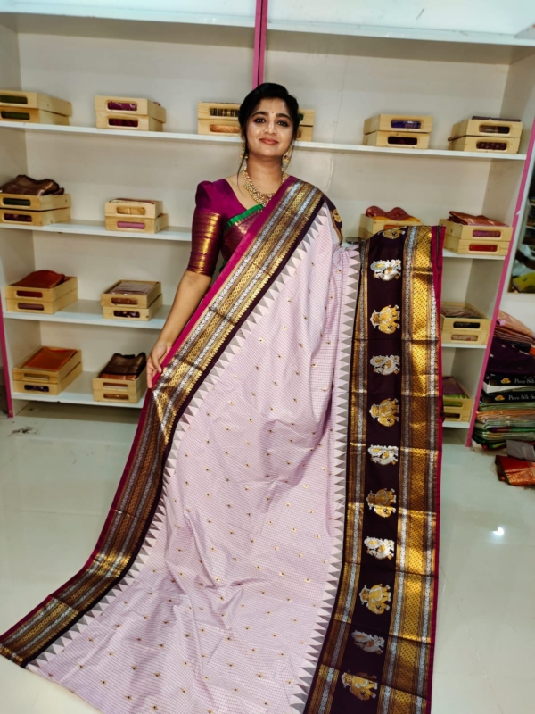 40% offer primeme gadwal silk saree