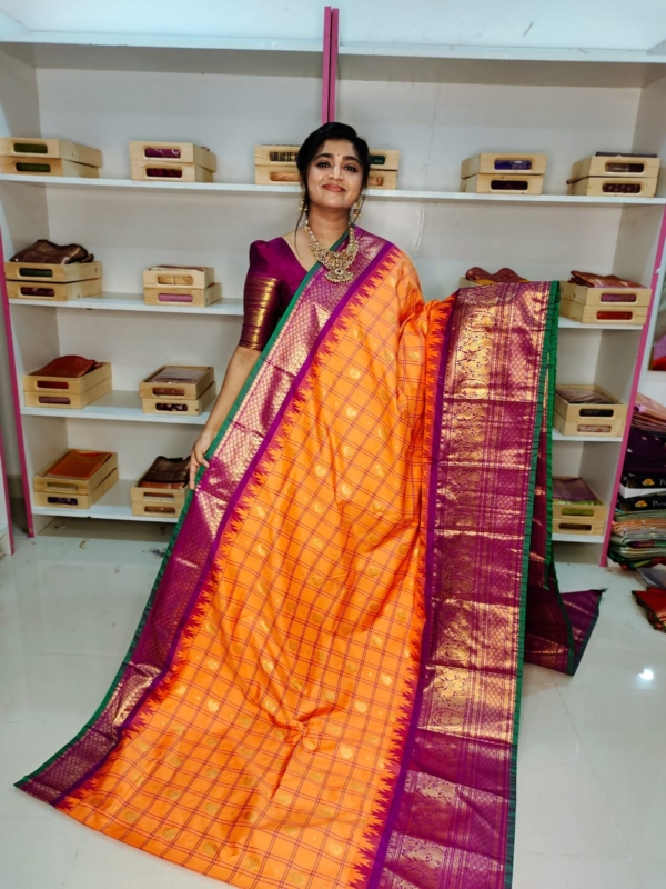 40% offer primeme gadwal silk saree