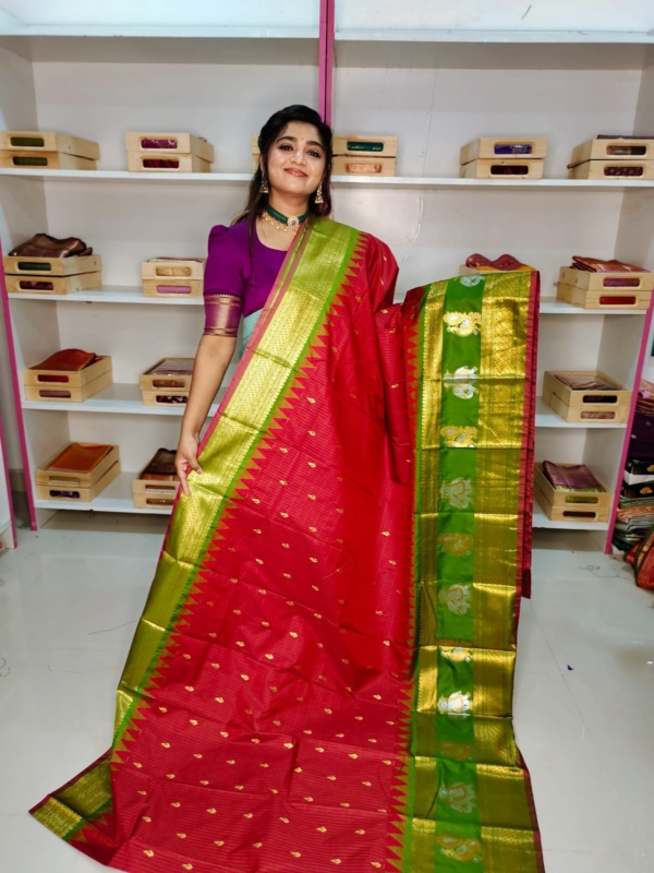 40% offer primeme gadwal silk saree