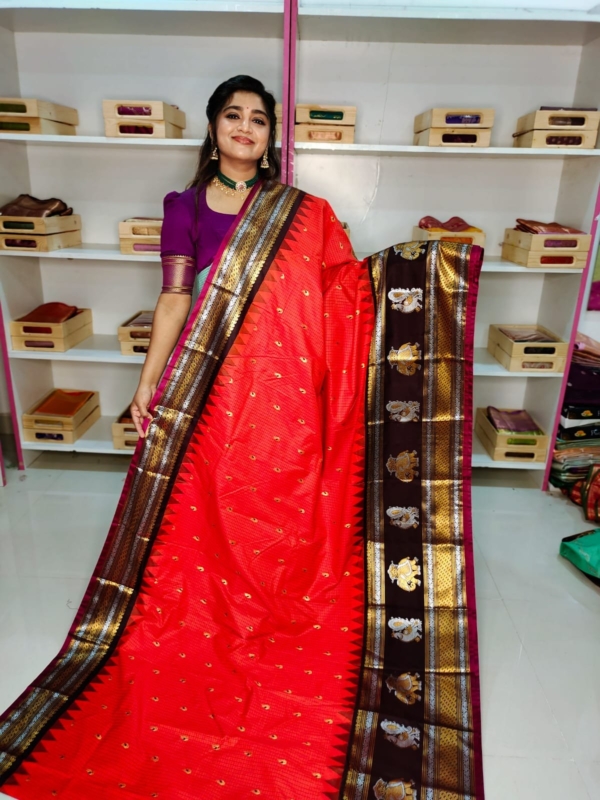 40% offer primeme gadwal silk saree