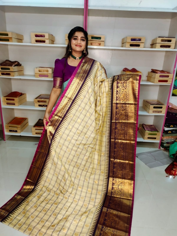 40% offer primeme gadwal silk saree
