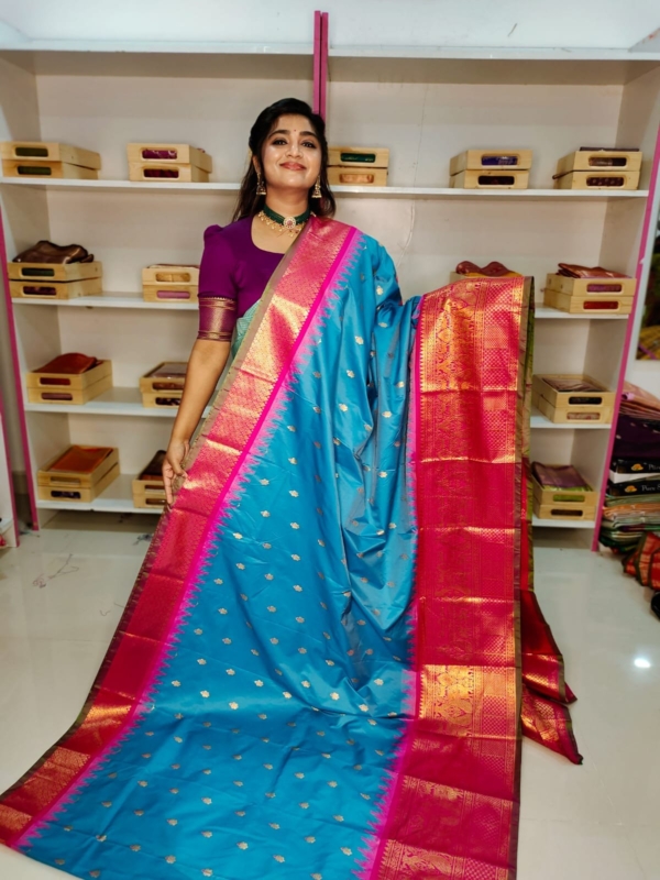 40% offer primeme gadwal silk saree