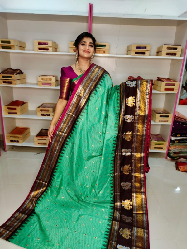 40% offer primeme gadwal silk saree