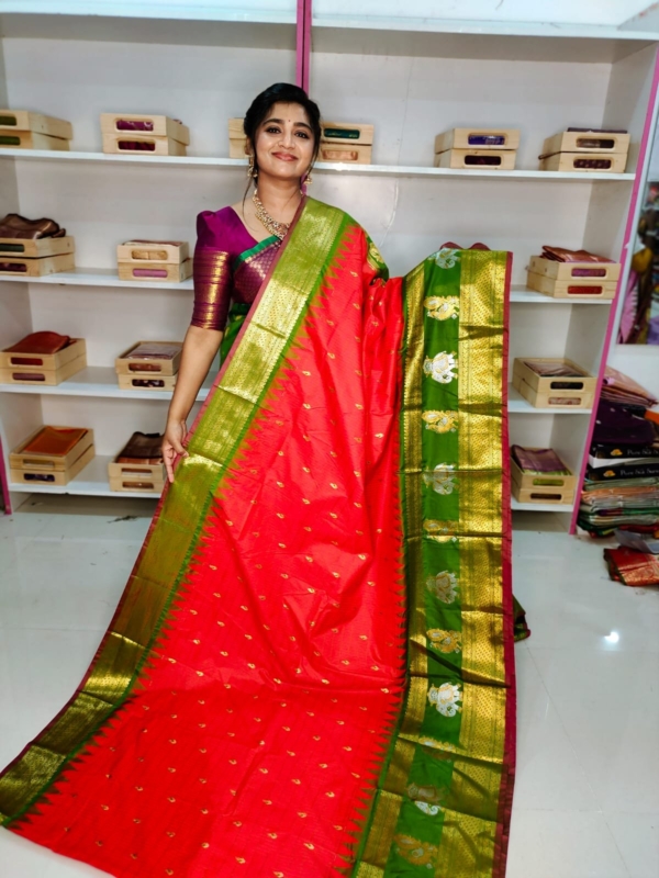 40% offer primeme gadwal silk saree