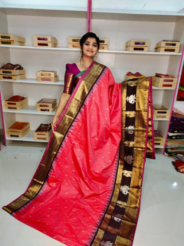 40% offer primeme gadwal silk saree