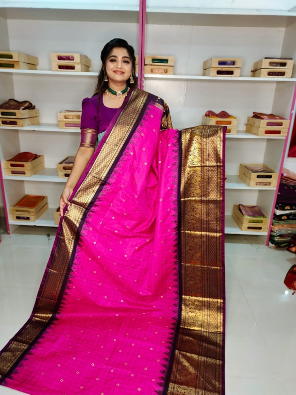 40% offer primeme gadwal silk saree
