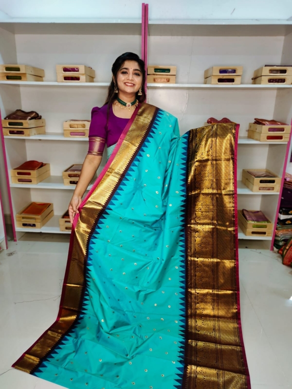40% offer primeme gadwal silk saree