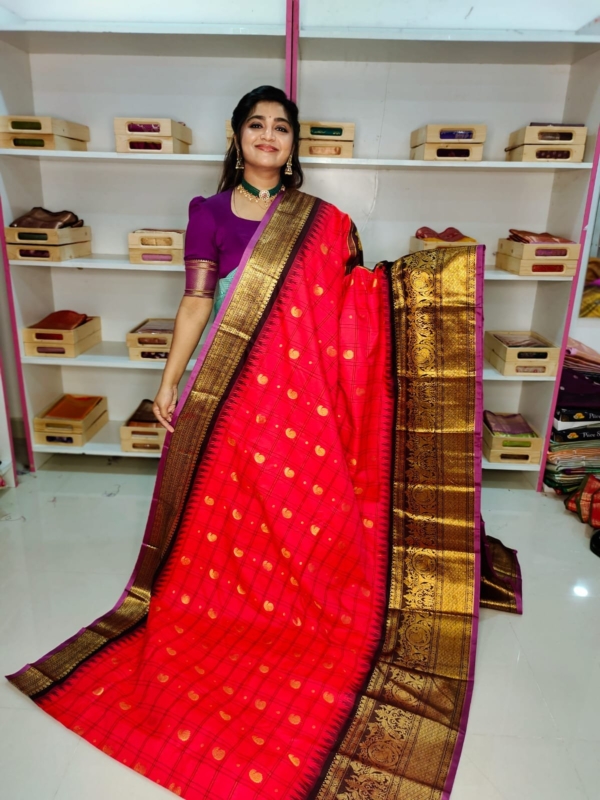 40% offer primeme gadwal silk saree