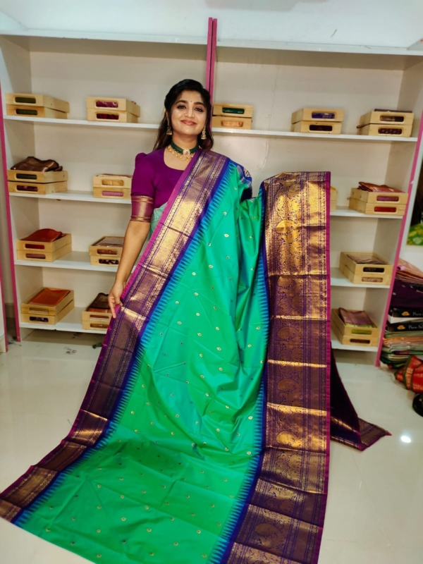 40% offer primeme gadwal silk saree
