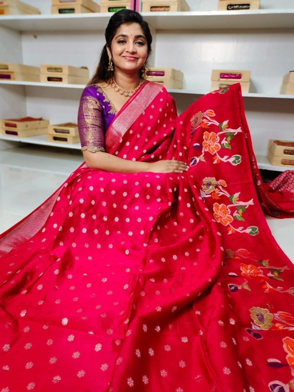 Tussur silk saree