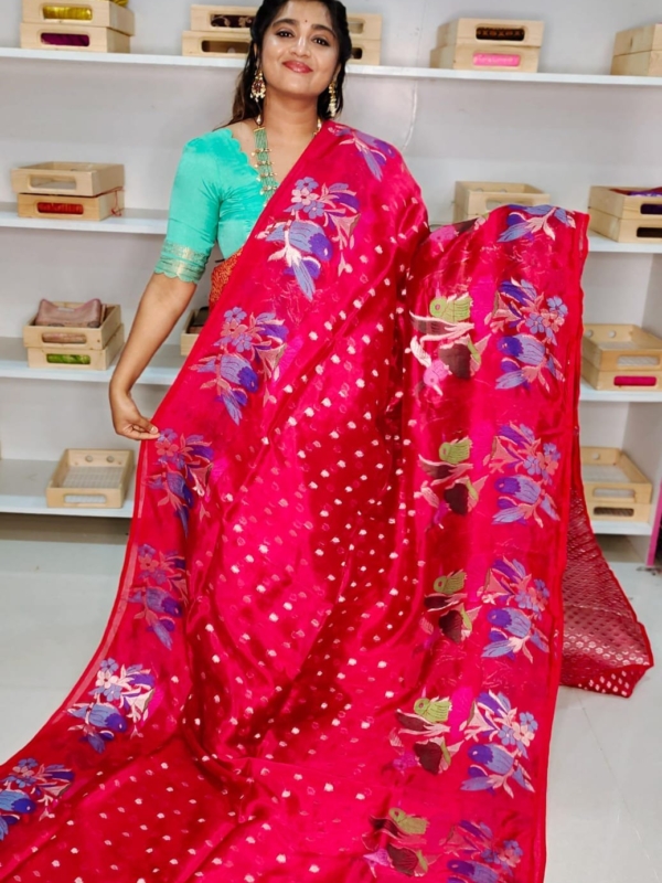 Tussur silk saree